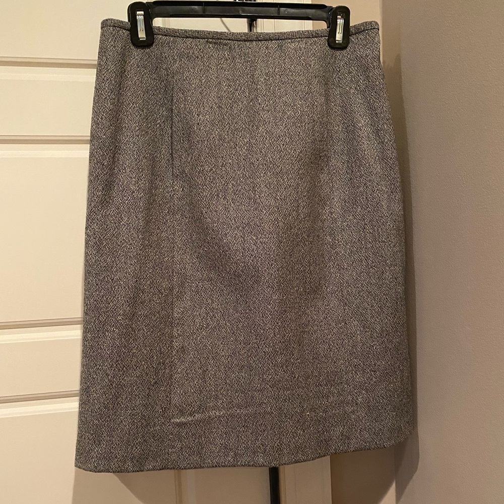 Midi skirt gray